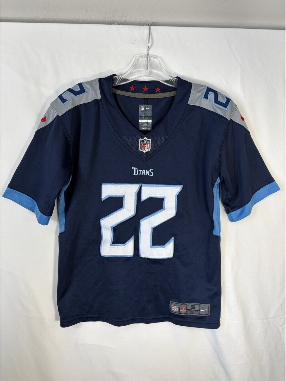 Tennessee Titans sz S (8) NFL Jersey Nike On Field 22 Derrick Henry Stitched